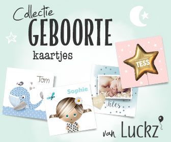 Luckz Geboortekaartjes