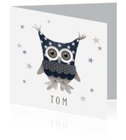 Geboortekaartje jongens Luckz