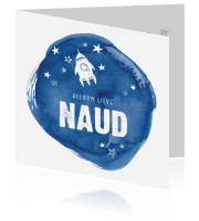 Geboortekaartje jongens Luckz