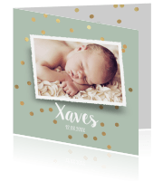 Geboortekaartje jongens Luckz