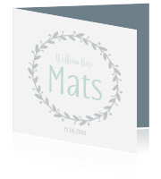 Geboortekaartje jongens Luckz