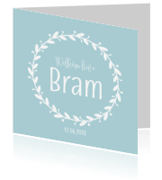 Geboortekaartje jongens Luckz