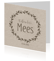 Geboortekaartje jongens Luckz