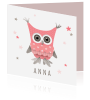 Geboortekaartje meisjes Luckz