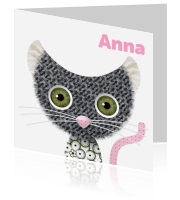 Geboortekaartje meisjes Luckz